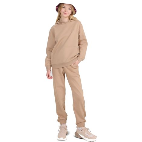 Pantalones deportivos para niña, talla 4F F1187 BEIGE (1/4)