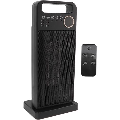 Radiateur soufflant 2000W PTC 3 vitesses télécommande tour chauffage électrique intérieur prise UE 220V-250V (1/5)