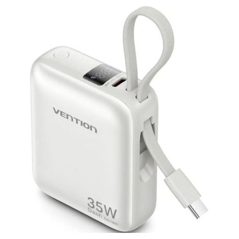 Powerbank 10000mAh Vention FHEN0/ 35W/ Beige