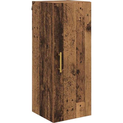 Maison Exclusive - Pensile Legno vecchio 34,5 x 34 x 90 cm Legno multistrato