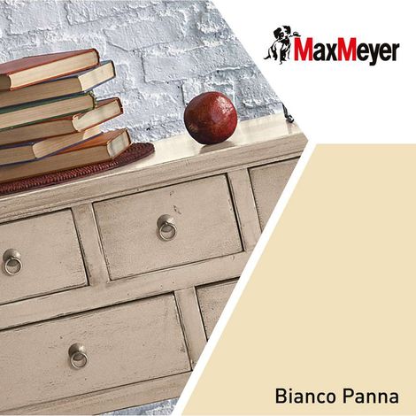 MaxMeyer Smalto Opaco all'acqua Poliuretanico Panna 0,125 l (1/2)