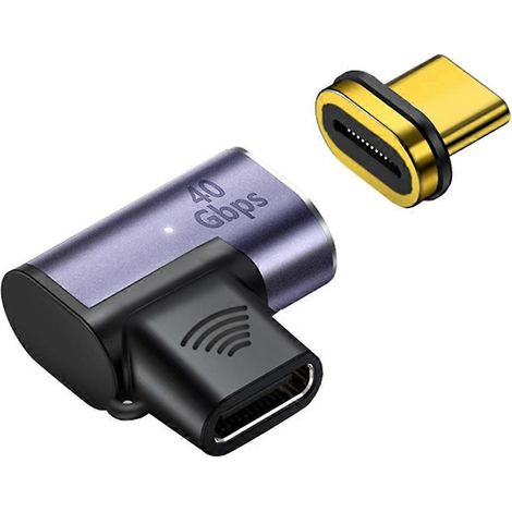 USB-C-Konverteradapter PD100W USB 4.0 40 Gbit/s 8K 60 Hz für Thunderbolt 3 (1/5)