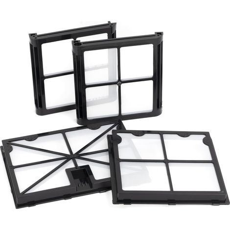 4 pièces Filtres pour Robots de Piscine Compatibles avec Dolphin S50, S100, Active 10, Active 15, T15, T25, E10, Proteus DX3, Cayman, Escape et Advantage (référence : 9991468-R4) (1/4)