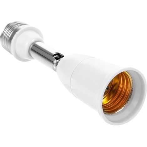 Douille extensible de tête universelle E27 à E27 douille d'extension d'ampoule câble rallonge câble d'extension tuyau adaptateur de douille rallonge de prise (1/5)