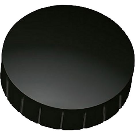 Maul Magnet MAULsolid (Ø x H) 38 mm x 15.5 mm rund Schwarz 10 St. 6163990