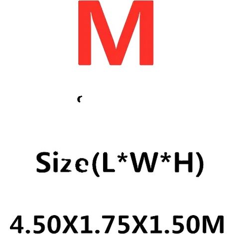 Autoabdeckung, universelle Passform, sonnen- und staubresistent, M-4.50X1.75X1.50M (1/2)