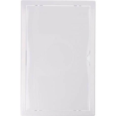 Tapa de registro rectangular empotrable abs 25x40cm blanca (1/3)