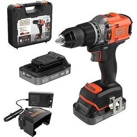 Taladro atornillador Black & Decker de 18 V, modelo BLD682XN-XJ. (1/3)