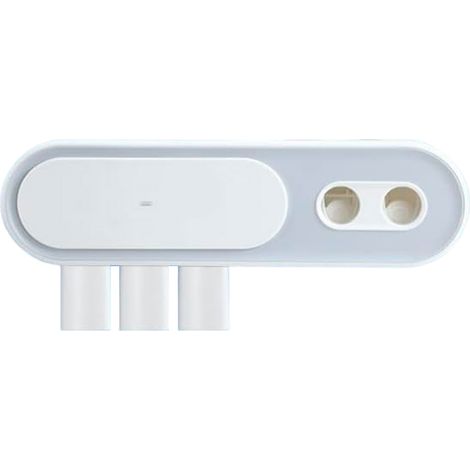 Estante de almacenamiento con dispensador automático de pasta de dientes (1/5)