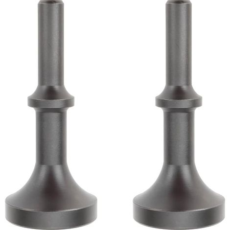 Lot de 2 Forets à Percussion pour Marteau Pneumatique Outil de Percussion 85 X 35 Mm Face Incurvée Queue M10 Compatible avec Les Marteaux (1/2)