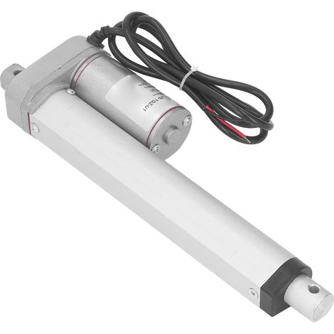 Vérin électrique linéaire 24V blanc 750N course 150 mm engrenage métallique pour fauteuil de massage et canapé électrique (1/5)