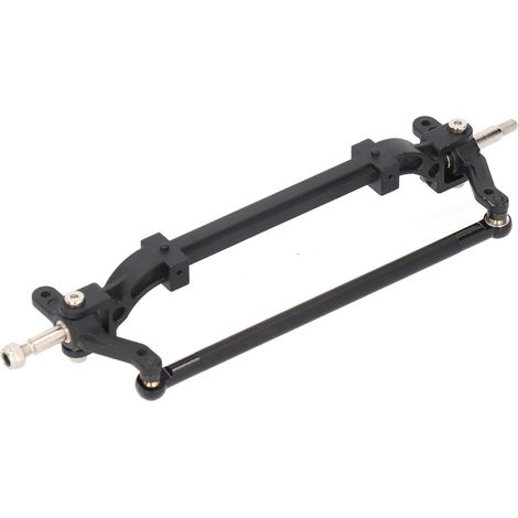 Tige de direction pour essieu avant Tamiya 1/14, sans assistance, couleur noire pour modèle RC (1/5)