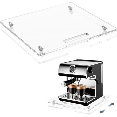 Plateau coulissant pour appareils de cuisine, roulettes base (1/5)