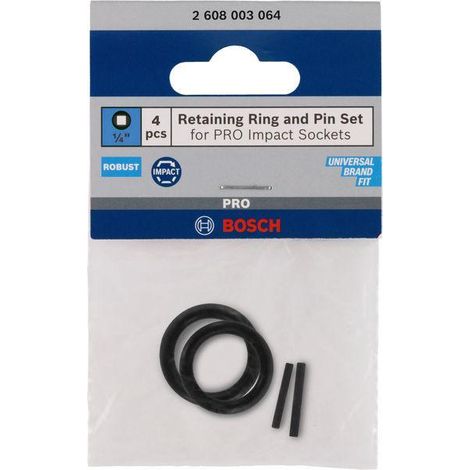 Accessorio Bosch Pro Set Spina Anello Chiaro 15 cm