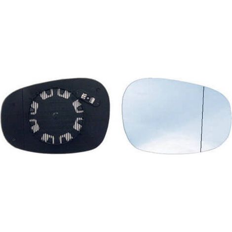 Verre de rétroviseur droit bleu chauffant asphérique BMW Série 1 E81-E87-E82-E88 2011-2012