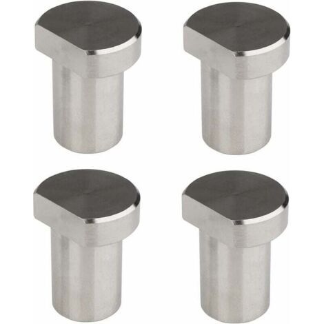 BUNTHAUS 4-teiliges 20-mm-Tischklemmen-Set aus Aluminiumlegierung, T-Nut-Werkbankzubehör für Bohrungen