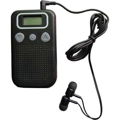 Sprachverstärker für Senioren, Taschenverstärker mit großem LCD-Bildschirm (1/5)