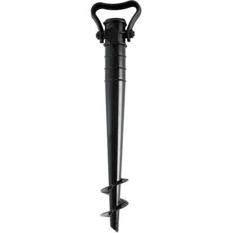 Piquet de parasol. Piquet de sol portable pour parasol. ancrage au sol pour plage. pêche. jardin. patio (1/4)