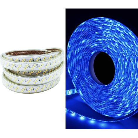 Striscia led 5MT controsoffittatura luce blu flessibile tripla fila 5730 SMD (1/5)