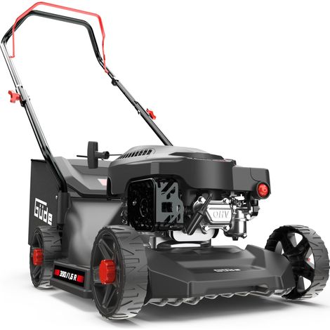 Tondeuse à Gazon ECO Wheeler 390 1,6 R (Moteur à Essence 4 Temps 1,6/2 (KW/PS), Largeur de Coupe 390 mm, Dispositif de Capture 35 l, 3 Niveaux de Hauteur de Coupe 30-66 mm, Tonte, Collecte, (1/5)