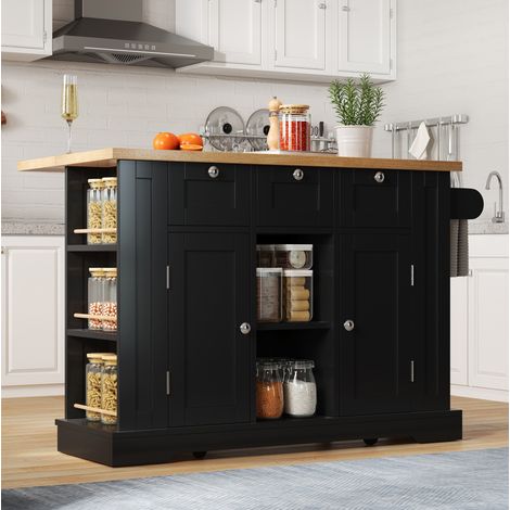 Küchentisch Kücheninsel ausziehbar 132 cm OKMYHOME (1/5)
