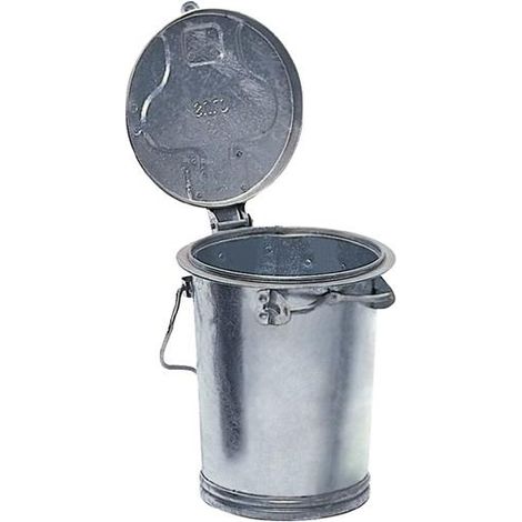 Renner Mülleimer 35 l Stahlblech - 2032-00 (1/4)