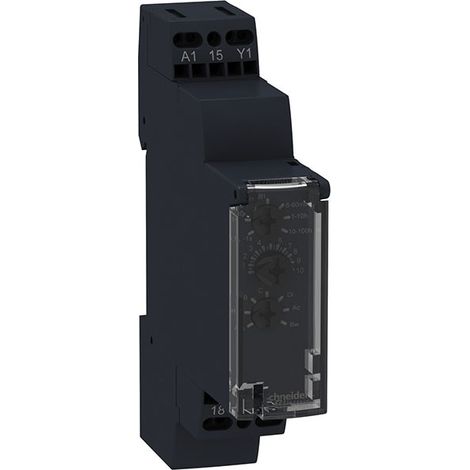 Harmony Time RE17 - Relais Temporisé Modulaire - 12 240V AC/DC - RE17RMMW (1/4)