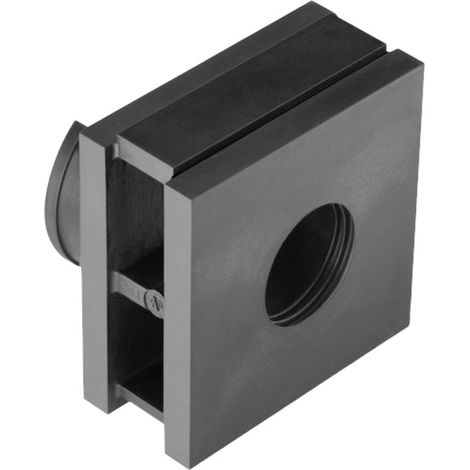 HellermannTyton VP-L18-19Ins-sgl-PL-BK Einfachtülle halogenfrei    TPE Schwarz 1 St.