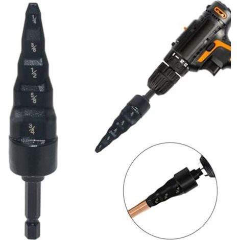 3/4 "5/8" 1/2 "3/8" 1/4 Coppers Tube Expander Manual Type Extension Tool Pour La Réparation (1/5)