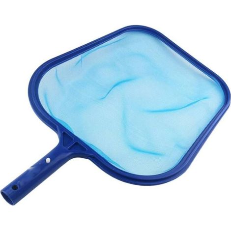 Fournitures de nettoyage de piscine/Râteau à feuilles professionnel robuste pour piscine, filet à mailles fines/Filet séparateur de feuilles pour piscine (bleu) (1/5)