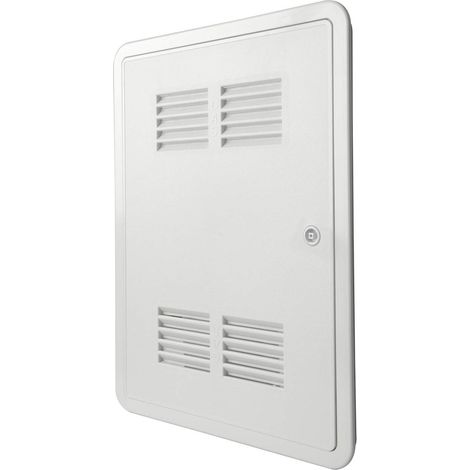 La Ventilazione SIG3040B Sportello di Ispezione Gas in ABS, Bianco, 335x435 mm (1/4)