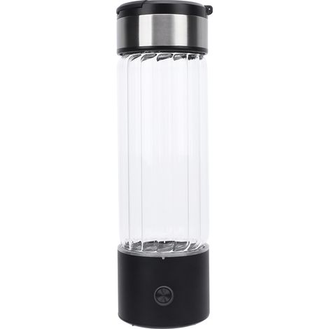 Bouteille d'eau hydrogénée 460 ml, ioniseur d'eau portable à technologie SPE PEM 1400 ppb, machine à hydrogène pour la maison (1/5)