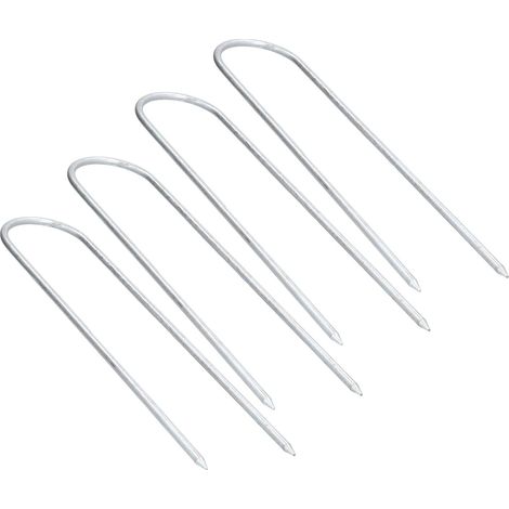 Stainless Steel U-Shaped Garden Landscape Stakes (1/5)