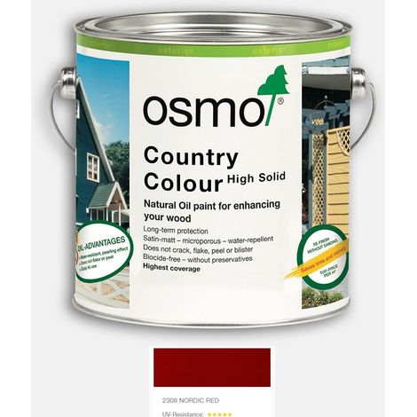 Osmo Country Colour - Nordic Red - 125ml