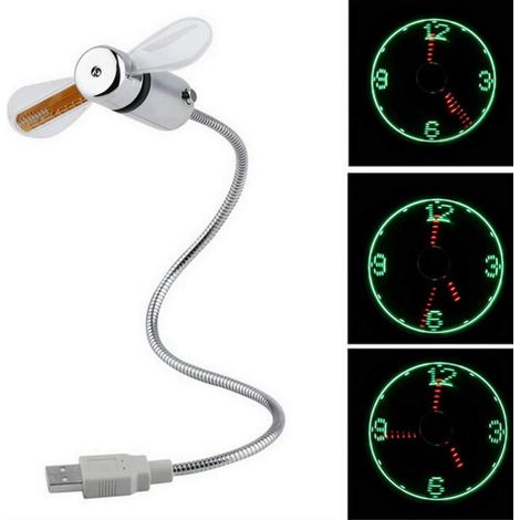 Flexibler USB-LED-Lüfter für Laptop-PC (1/5)