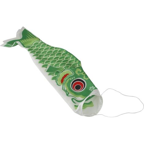 1 Manche à air, Koinobori, Satin, Imperméable, 40 cm, Décoration extérieure, Jardin, Bateau (1/5)