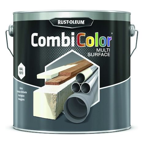 Peinture Combicolor multi-surfaces - RUST-OLEUM - Blanc satiné ral 9010