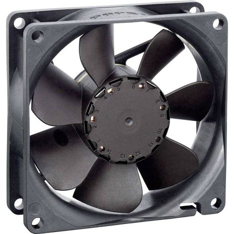 Ventilateur axial EBM Papst 8412NGH 9292506105 12 V/DC 78 m³/h (L x l x H) 80 x 80 x 25.4 mm 1 pc(s) (1/2)