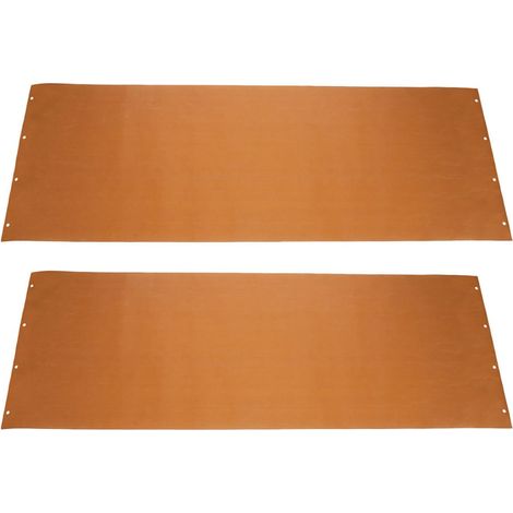 Lot de 2 Toiles à Pizza Haute Température Antiadhésives Réutilisables en Tissu Ciré, Tapis de Cuisson pour Pelle à Pizza Coulissante, Remplacement Pratique pour Cuisson Four (1/5)