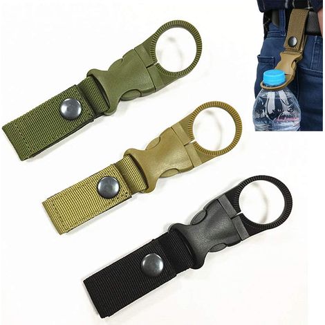 Super offre à petit prix Porte-bouteille suspendu avec mousqueton, pour bouteille d'eau minérale portable - Glad (1/5)