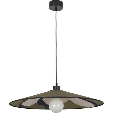 [GEBRAUCHT] B-Ware MARKET SET Hängeleuchte Sonia Laudet LED Pendelleuchte Lampe dimmbar khaki Ø60cm (1/2)