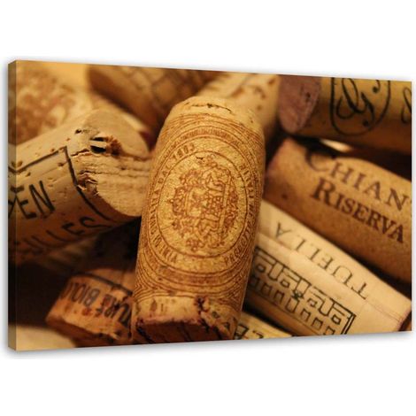 Stampa su tela, Tappi di vino - 100x70 (1/4)