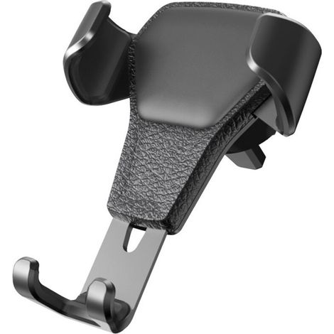 Support Telephone Voiture, Support Telephone Voiture Pince Reglable Smartphone Voiture pour l'Évent du Pare-Brise Tableau De Bord (1/4)