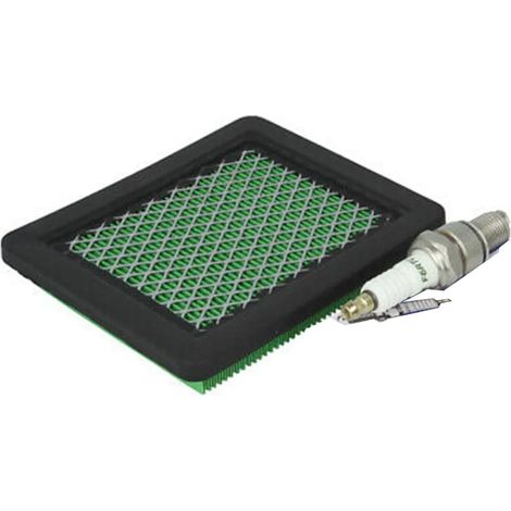 Kit d'entretien moteur, réf. 17211-ZL8-000/BPR6ES, compatible avec les tondeuses à gazon HONDA GC160 GCV135 GCV160 GCV190.-AquaForge