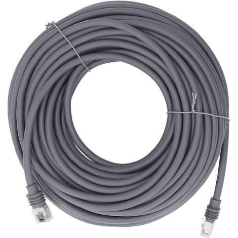 Rechteckiges Satelliten-Ersatzkabel für Gen 3, 15 m (49 Fuß), wasserdicht, für den Außenbereich, High-Speed, Cat6-Verlängerung