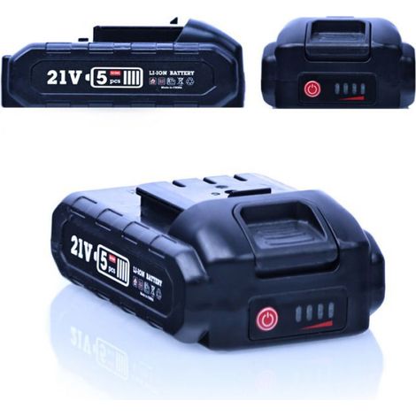 Batterie Li-Ion - 21 V - 1,5 Ah - Pour Outils Électriques Série Animal - 1 Pièce (1/5)
