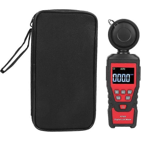 Luxmètre numérique portable haute précision HT620, 0–200 000 lux