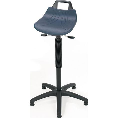 Assis debout Mousse intégrale PU Assise-H.610-860mm Pied plastique Patins LOTZ (1/2)