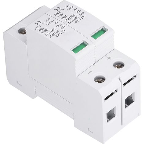 Modularer 2-poliger flammhemmender DC1000V-Überspannungsschutz für Solaranlagen, Wohn- und Bürogebäude (1/5)