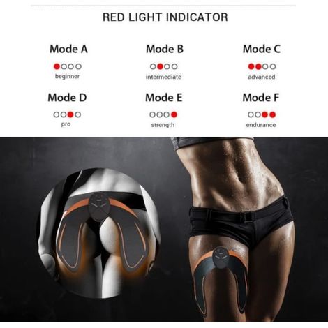 EMS Électrostimulation Musculation Hanches Trainer Fesses Lifter Femme Aide à soulever façonner raffermir fessier Gym Fitness (1/4)
